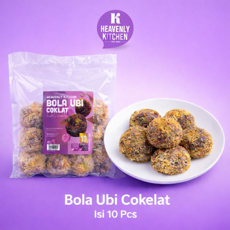 Bola Ubi Coklat heavenly kitchen