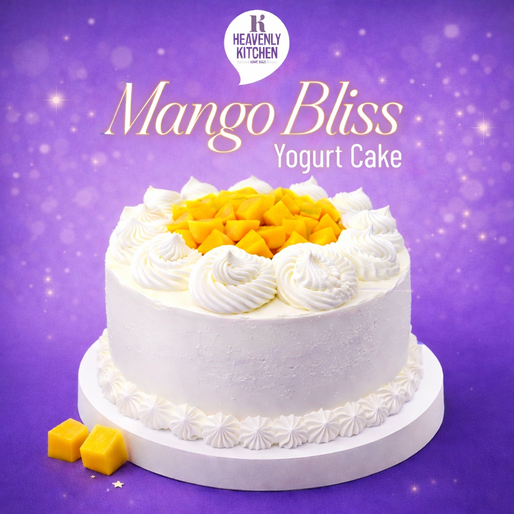 Mango Bliss Yogurt Cake heavenly kitchen